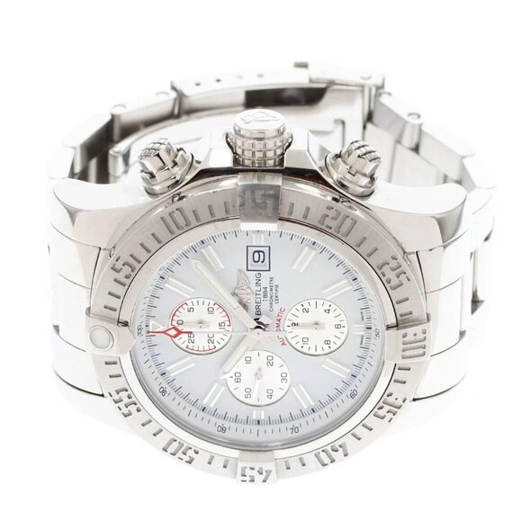 BREITLING Super Avenger II A13371 Chronograph Automatic Men's Watch - Picture 1 of 11